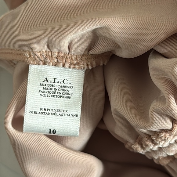 SALE A.L.C. Oryn Sugarcane Velvet Top - Picture 9 of 9